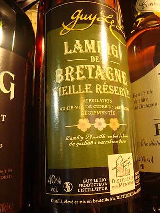 Lambig (eau-de-vie de cidre bretonne)