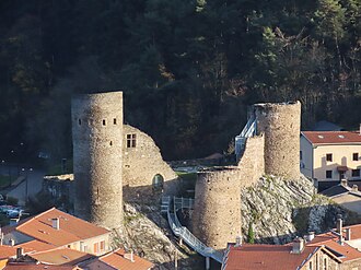 Château de Rochetaillée (restes) (Saint-Étienne)