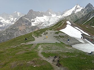 Grand Col Ferret (Frontière Suisse)