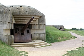 Batterie allemande de Longues-sur-Mer