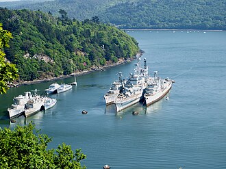 Cimetière de bateaux de Landévennec
